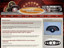 Tablet Screenshot of instrument-specialties.com